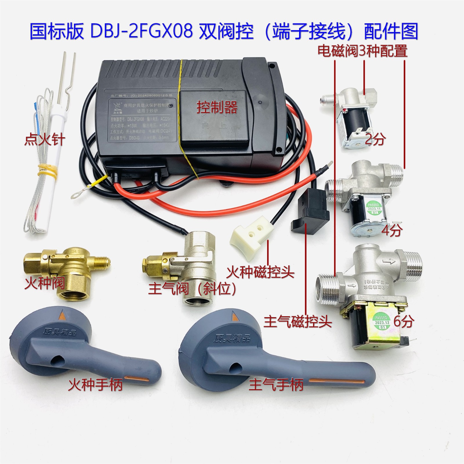 DBJ-2FGX08双阀控熄保点火器 DBJ-2FGX08双阀控熄保点火器